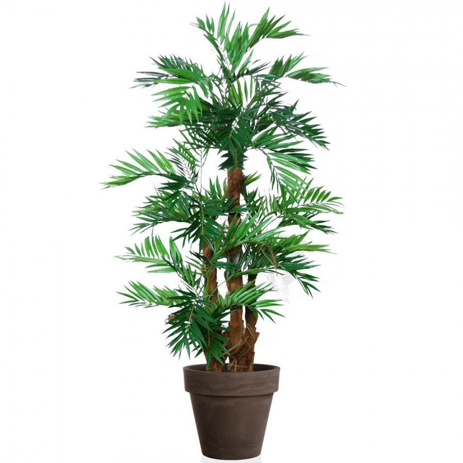 Planta semi-artificiala Ila, Chamadorea Bush Green - 150 cm